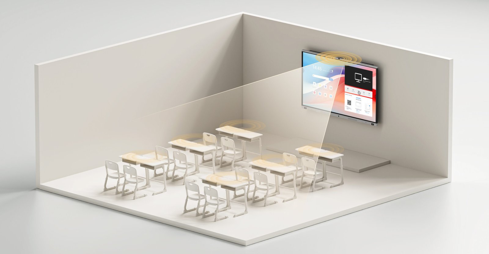 Amdox-Interactive whiteboards for collaboration/hybrid learning/classroom/school/eduction
