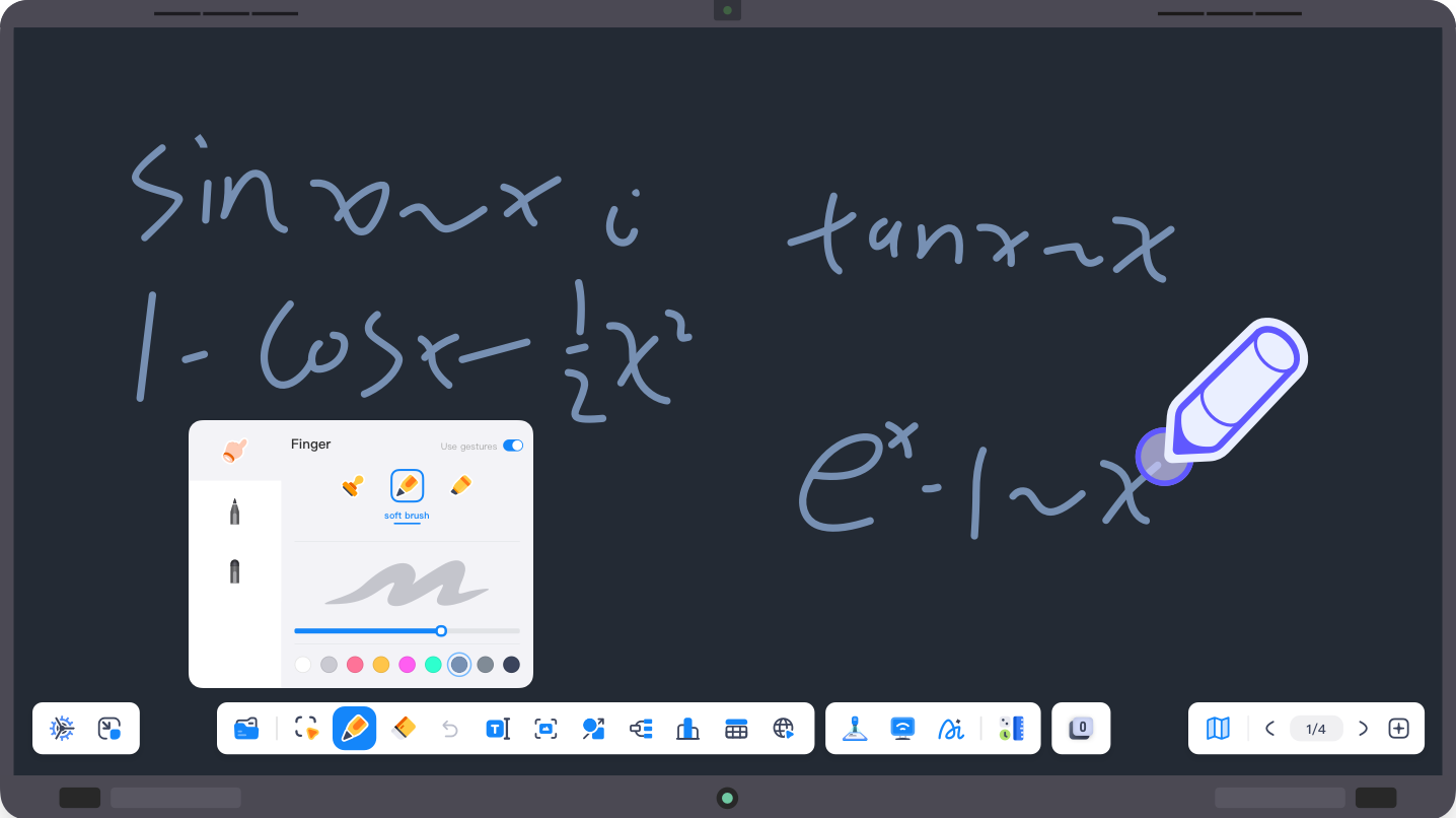Amdox IWB-AI-powered touch interaction with built-in multimedia and teaching tools for smarter, more engaging lessons.