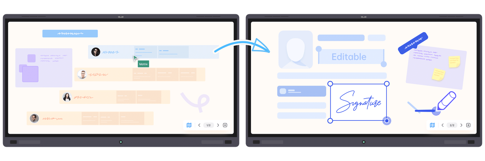 Amdox IWB-AI-powered touch interaction with built-in multimedia and teaching tools for smarter, more engaging lessons.